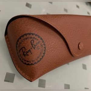 Authentic Ray Ban sunglass leather case
